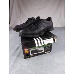 Adidas Greenstar Z Golf Shoes Men's Size 8.5M Black Fit Foam‎ Insoles With Box